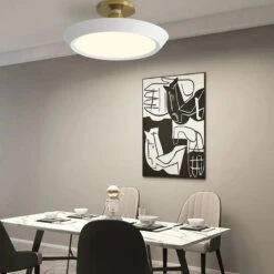 Creative Colored Metal Ring Flush Mount Ceiling Light -Demolights Sales Store Image02 e5e9457f 36b3 4a0c b5ca c4b0bca32fd3