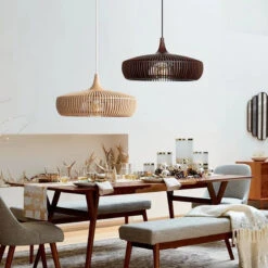 Natural Wood Pendant Lights Over Kitchen Island -Demolights Sales Store Image03 3b766125 cd5a 4ca3 a173 2d76eee6d567