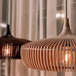 Natural Wood Pendant Lights Over Kitchen Island -Demolights Sales Store Image05 38be4ea5 948c 4d43 9705 c4a748ecfccf