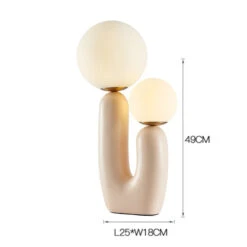 Modern Creative Living Room Bedside Bedroom Desk Lamp -Demolights Sales Store LPD2067Pink 1