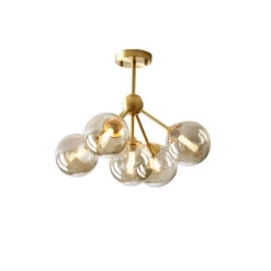 Bubble Pendant Light Modern Brass Chandelier Metal Ceiling Light Fixture -Demolights Sales Store Main 05 99254fd7 13ab 4216 b429 a29c801b66ef