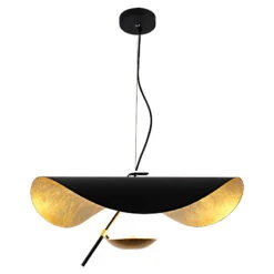 Creative Black Gold Chandelier UFO Brass Pendant Light -Demolights Sales Store Main 06 03e52e38 69cf 43c2 9dd9 3cd33db4ec91 1