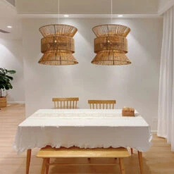 Rustic Hemp Rope Pendant Light -Demolights Sales Store RusticHempRopePendantLight 6