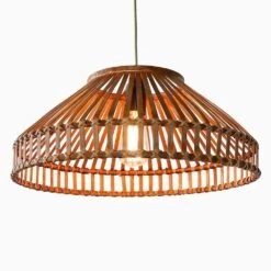 Country Retro Restaurant Chandelier Industrial Bamboo Braided Lantern 10 Country Retro Restaurant Chandelier Industrial Bamboo Braided Lantern -Demolights Sales Store SKU 01 A