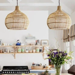 Country Rattan Woven Pendant Light For Dinning Room 10 Country Rattan Woven Pendant Light For Dinning Room -Demolights Sales Store il 1140xN.2877762677 3azn 1