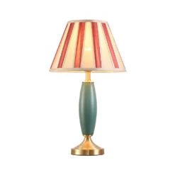 Brass Table Lamp Ceramic Desk Lampshade Retro Floor Lamp -Demolights Sales Store il NxN.2529044856 iyle 1
